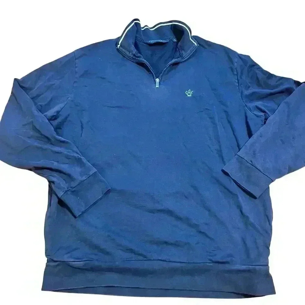 Ralph Lauren Polo Golf 1/4 Zip Pullover Size Large Augusta Country Club Preppy